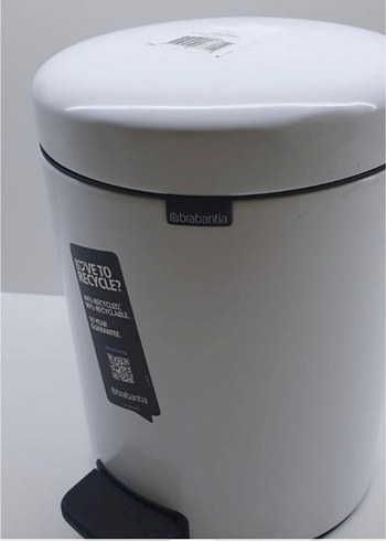 Brabandia-Karaca Gri Pedallı Sterilizatör Çöp Kovası - Görsel 3