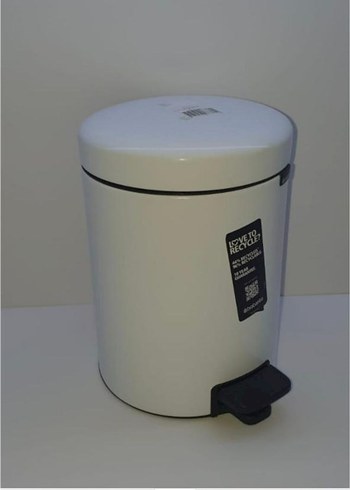 Brabandia-Karaca Gri Pedallı Sterilizatör Çöp Kovası - Görsel 5