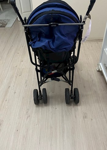 Koyu Mavi Bebek Arabası - Görsel 5