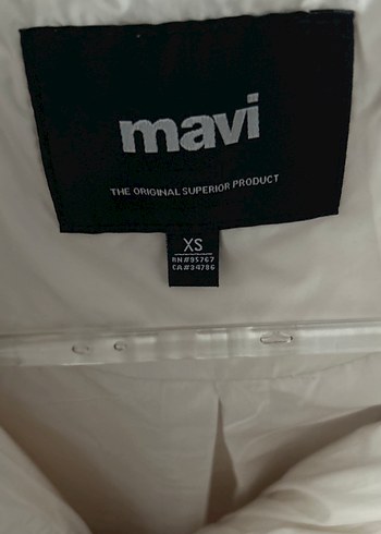 Kadın Beyaz Peluş Kışlık Mont - Görsel 3