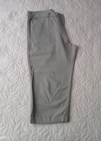 xl Beden Yeşil Keten Kadın Kısa Pantolon