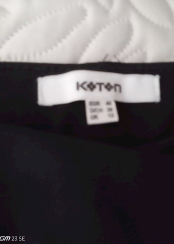 l Beden siyah Renk Siyah Kemerli Kadın Kumaş Pantolon