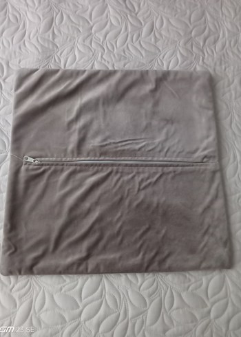 Pastel Çiçek Desenli Modern Klasik Beyaz Kırlent Kılıfı - Görsel 4