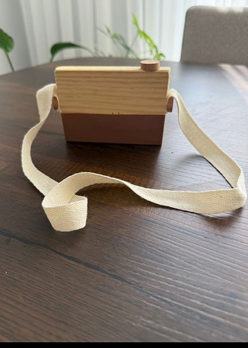 Ahşap Oyuncak fotoğraf makinesi - Görsel 3