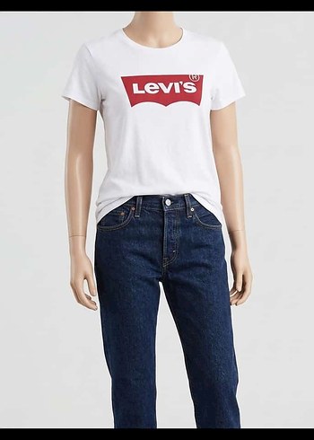 Diğer Levi S Beyaz Baskili T Shirt