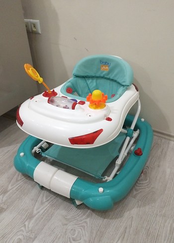 Beden turkuaz Renk Renkli Turkuaz Bebek Yürüteci
