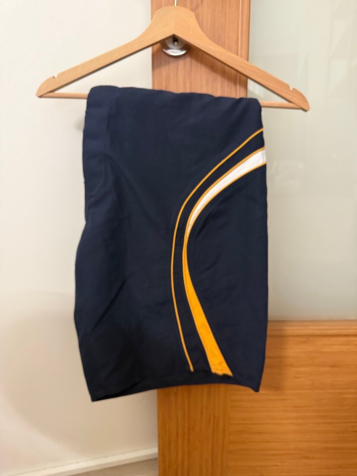 Erkek Parlak Mavi Midi Yüzme Şortu - Görsel 5