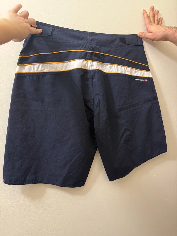 Erkek Parlak Mavi Midi Yüzme Şortu - Görsel 3