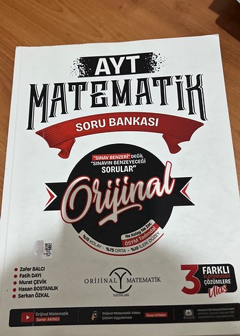 AYT Matematik Orijinal Soru Bankası