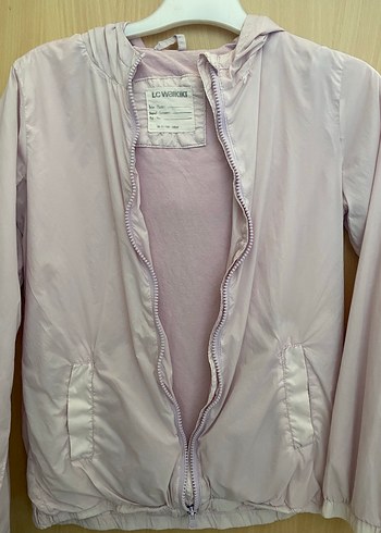 LC Waikiki Pembe 10-11 yaş Kız çocuk ceket - Görsel 3
