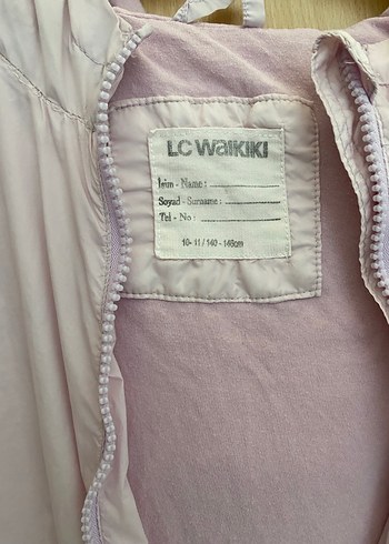 LC Waikiki Pembe 10-11 yaş Kız çocuk ceket - Görsel 4