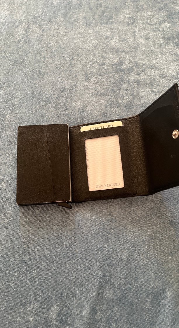 Siyah Deri Erkek Cüzdan - Görsel 3