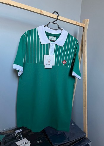Düğmeli Yeşil Erkek Polo Tişört