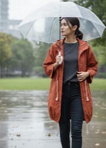 Düğmeli Koyu Kahverengi Bohem Midi Ceket - Görsel 2