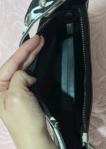 Mango Zebra Desenli Kadın Omuz Çantası
