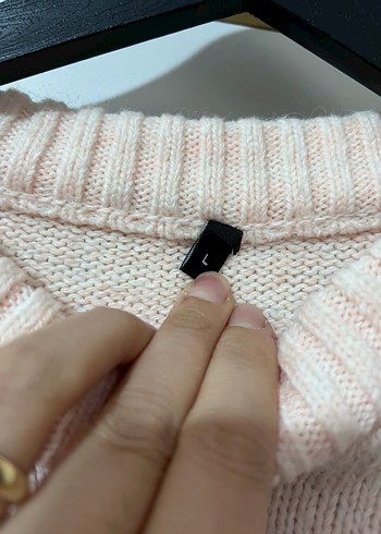 Trendyol & Milla Pembe Oversize Triko Kadın Kazak
