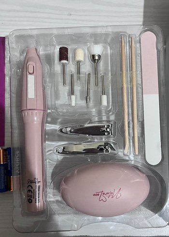 Pembe Manikür ve Pedikür Seti - Görsel 2