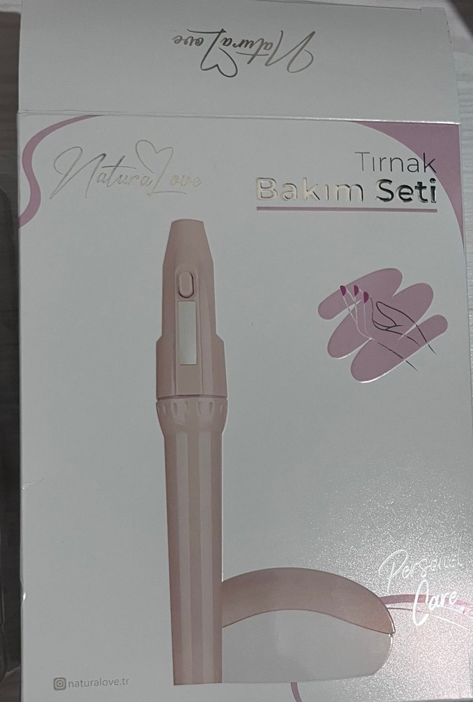 Pembe Manikür ve Pedikür Seti - Görsel 4