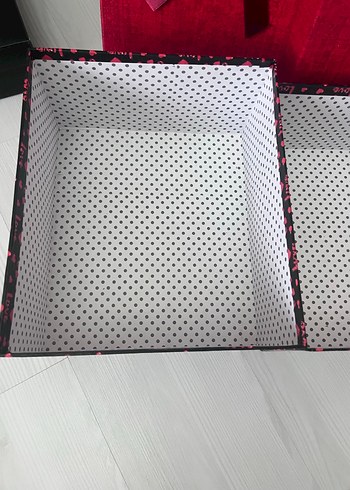 Parlak Bordo Hediye Kutuları 2li - Görsel 4