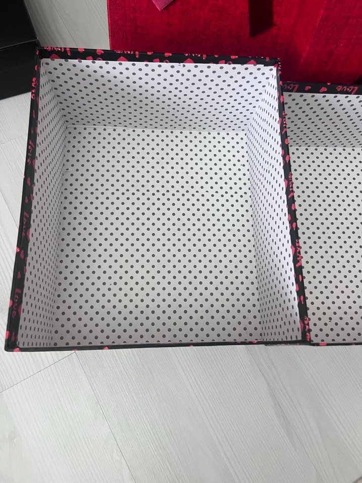 Parlak Bordo Hediye Kutuları 2li - Görsel 4