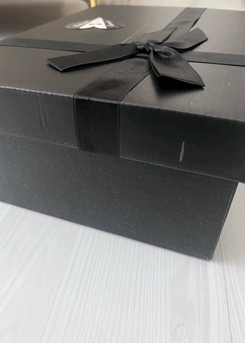 Siyah Kurdeleli Üçlü Bohça Kutusu Seti - Görsel 2