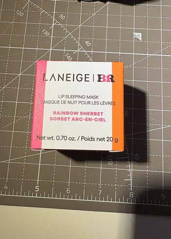 Laneige Rainbow Sherbet Dudak Maskesi - Görsel 3