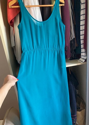 Zata Uzun Askılı Elbise - Görsel 2