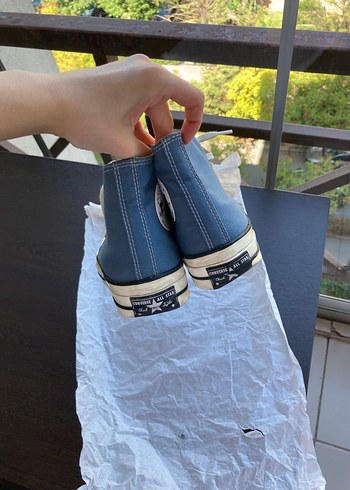 37,5 Beden mavi Renk Converse Mavi Chuck 70 High Sneaker