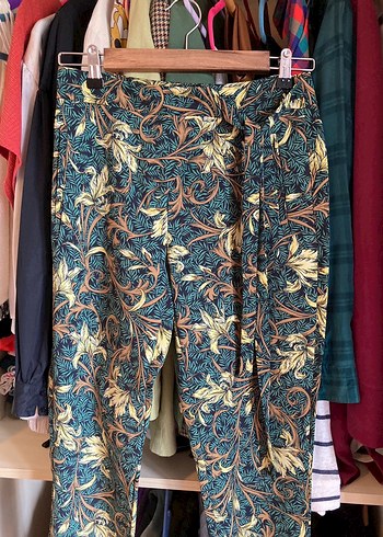 xs Beden Zara Desenli Kadın Kumaş Pantolon