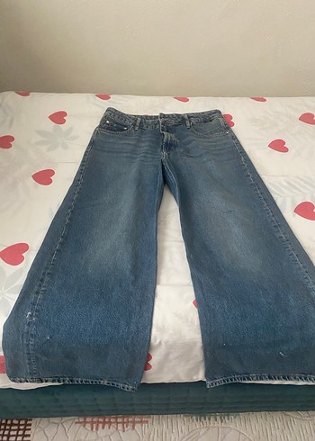 Mavi Loose Fit Midi Kadın Kot Pantolon - Görsel 5