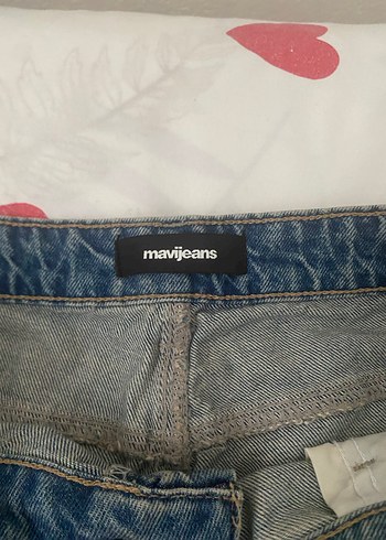 Mavi Loose Fit Midi Kadın Kot Pantolon - Görsel 4