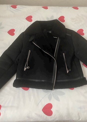 Siyah Fermuarlı Kadın Ceket - Görsel 3