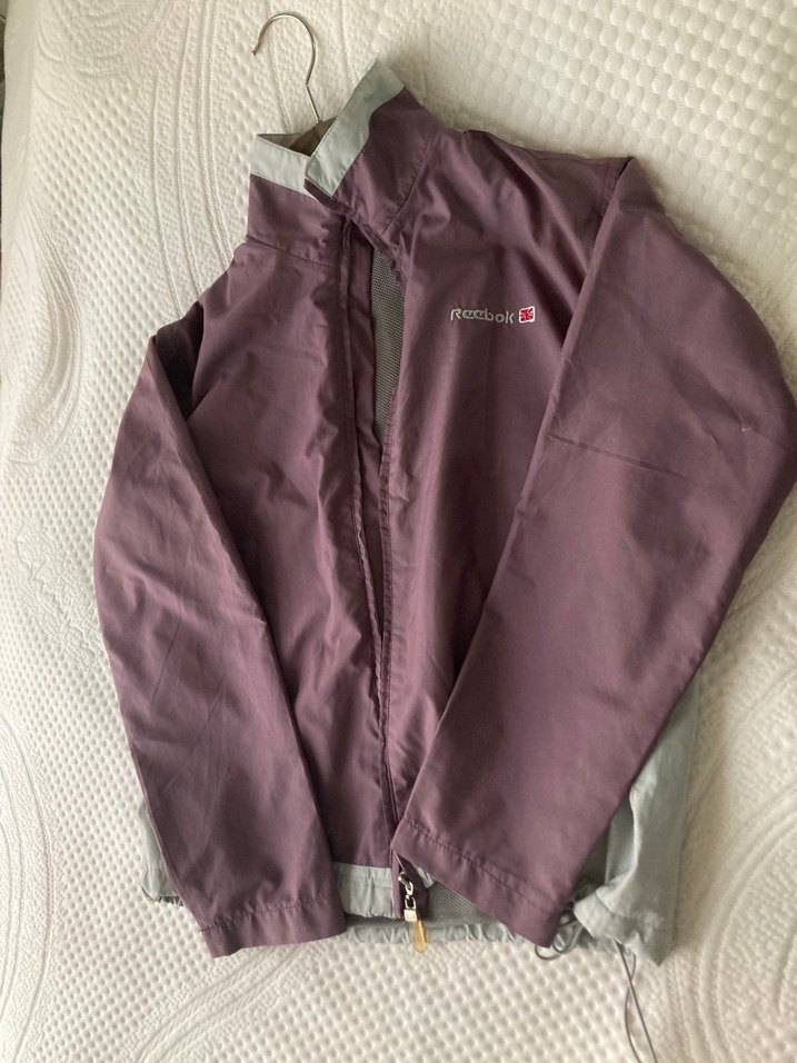 Reebok Mor unisex Midi ceket-Yağmurluk - Görsel 2