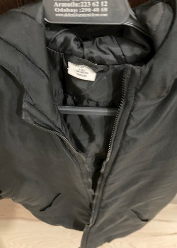 Erkek çocuk Siyah Fermuarlı mont - Görsel 3