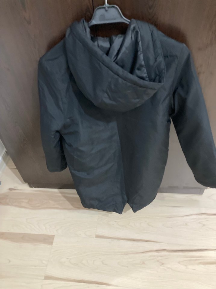 Erkek çocuk Siyah Fermuarlı mont - Görsel 2