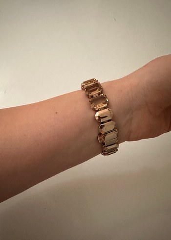 swarovski Altın Renkli Kadın Saat, Tokalı