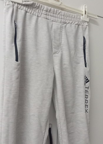 Gri Terrex Fermuarlı Outdoor Erkek Eşofman Altı - Görsel 2