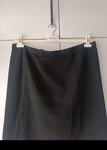 Siyah Midi Hamile Eteği - Görsel 2