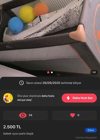 Gri Bebek Oyun Parkı Beşik