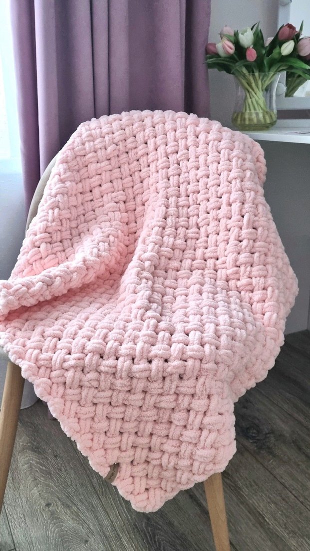 Örgü Bebek Battaniyesi - Görsel 2