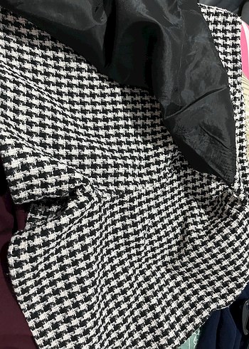 Kadın Gri Mini Triko Etek - Görsel 2