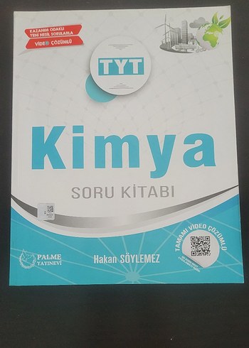 TYT Kimya Soru Kitabı Palme YAYINLARI