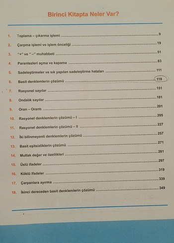 Antrenmanlarla Matematik Yolculuğu 1