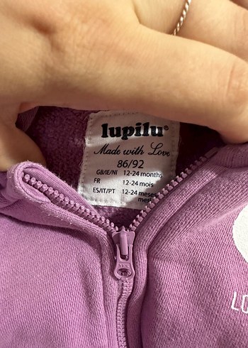 Diğer Kız Çocuk Kapüşonlu Fermuarlı Hırka/Sweatshirt