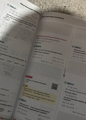 Beden Renk AYT Matematik 3D Videolu Defter