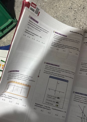 AYT Matematik 3D Videolu Defter