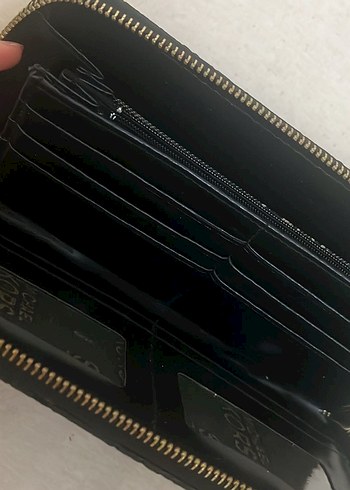 Michael Kors Siyah Yılan Desenli Deri Cüzdan - Görsel 3