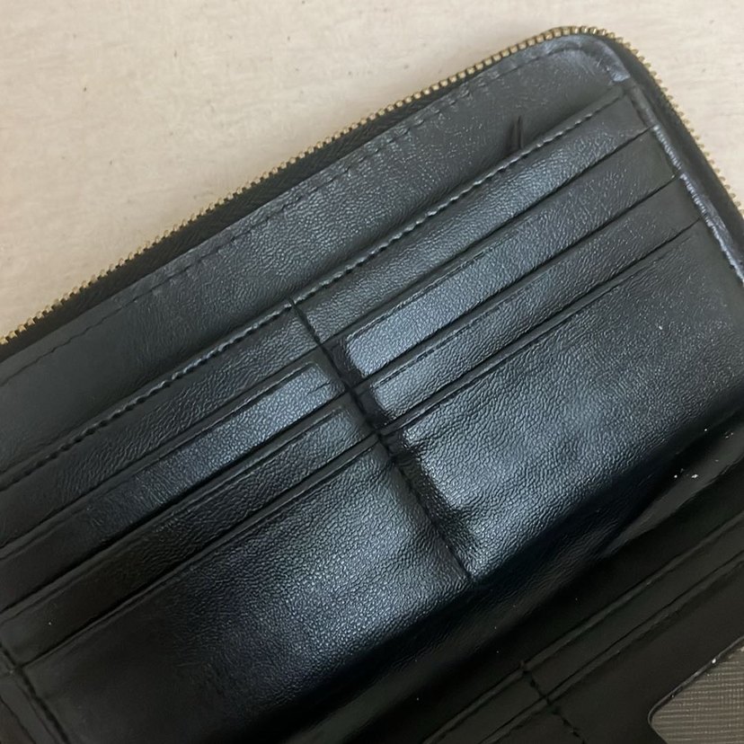 Michael Kors Siyah Yılan Desenli Deri Cüzdan - Görsel 4