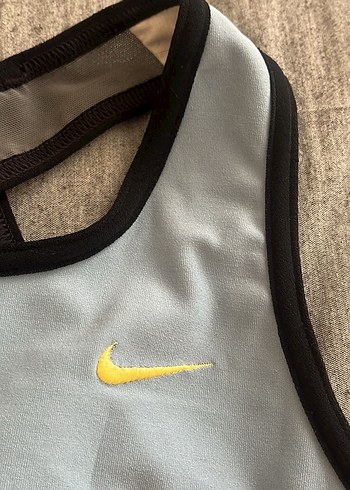 Gri Nike Spor Sütyeni - Görsel 6