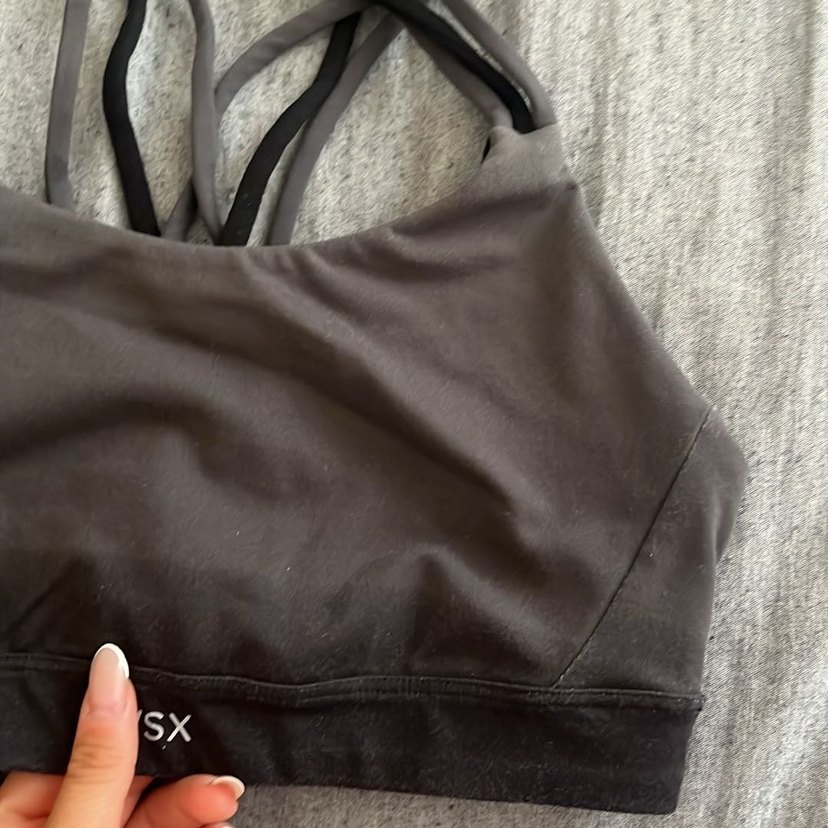 VSX Siyah Spor Sütyeni - Görsel 5